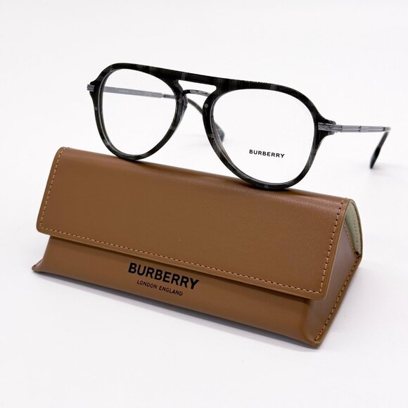 NEW BURBERRY BE2377 3804 UNISEX EYEGLASSES BURBERRY - Picture 1 of 12